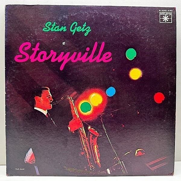 レコードメイン画像：MONO 2LP GFジャケ STAN GETZ At Storyville (Royal Roost 2209, 2225) 最高の2枚組 w/ Al Haig, Jimmy Raney, Teddy Kotick, Tiny Kahn