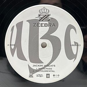 レコード画像：ZEEBRA / Jackin' 4 Beats