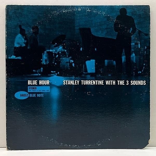レコードメイン画像：【RVG刻印】US Early 70'sプレス STANLEY TURRENTINE With THE THREE SOUNDS Blue Hour (Blue Note BST 84057) ワンホーン 名盤