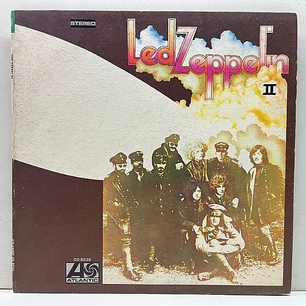 レコードメイン画像：良好品!! USオリジナル 初版 W無し 1841BROADWAYアド LED ZEPPELIN II ('69 Atlantic SD 8236) CTH刻印 インディアナ州Terre Hauteプレス