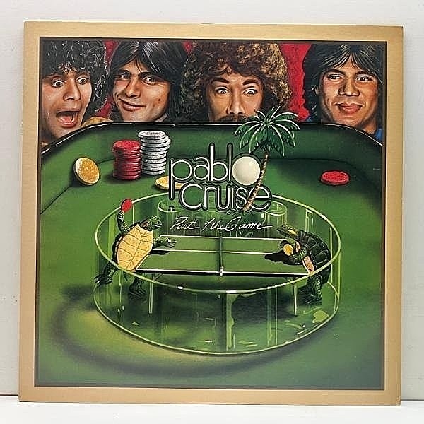 レコードメイン画像：【カラッとした真夏の爽快感溢れる疾走AOR傑作】国内 PABLO CRUISE Part Of The Game ('79 A&M) I Want You Tonight ほか パブロ・クルーズ