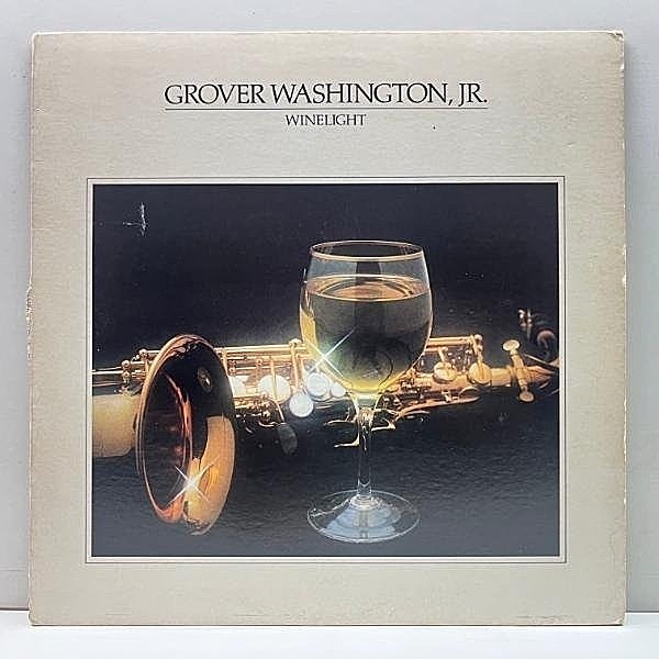 レコードメイン画像：Cut無し!! 初版 赤ラベ USオリジナル GROVER WASHINGTON JR. Winelight ('80 Elektra) 名曲 Just The Two Of Us 収録 BILL WITHERS参加