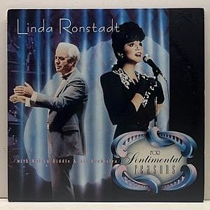 レコード画像：LINDA RONSTADT / Sentimental Reasons