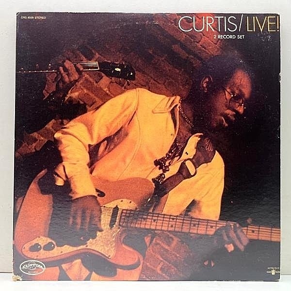 レコードメイン画像：良好盤!! USオリジナル CURTIS MAYFIELD Live ('71 Curtom) カーティス・メイフィールド NY, BITTER ENDでのライヴ最高傑作 2LP 米 原盤