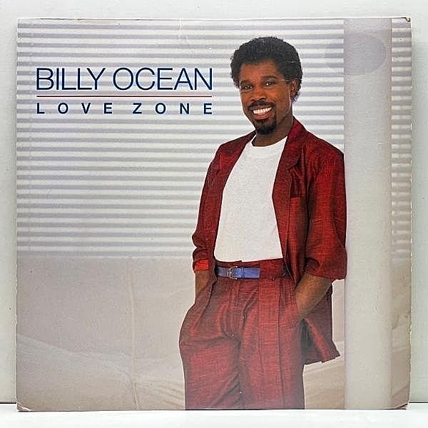 レコードメイン画像：良好盤!! 国内オリジナル BILLY OCEAN Love Zone ('86 CBS・Sony) 歌詞対訳付属 ビリー・オーシャン MELLOWシンセディスコ LP