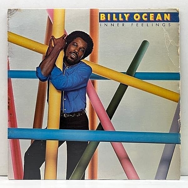 レコードメイン画像：良好盤!! USオリジナル BILLY OCEAN Inner Feelings ('82 Epic) アーバン仕立てのカリプソディスコ, レゲエなど ビリー・オーシャン LP
