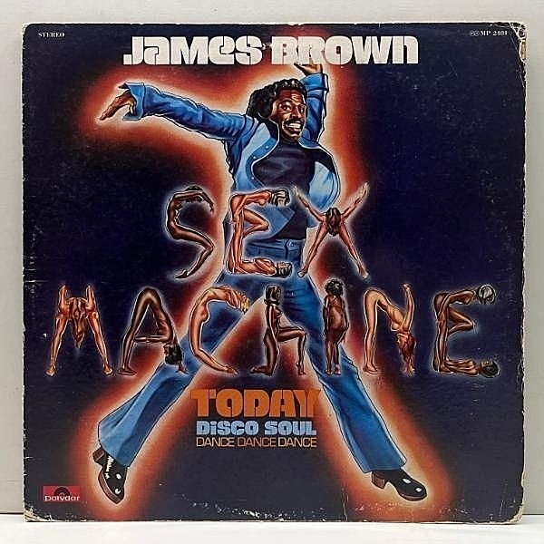 レコードメイン画像：【FUNK特大クラシックDISCOセルフリメイク】国内 JAMES BROWN Sex Machine Today ('75 Polydor) arr. CHARLES BOBBIT サンプリング