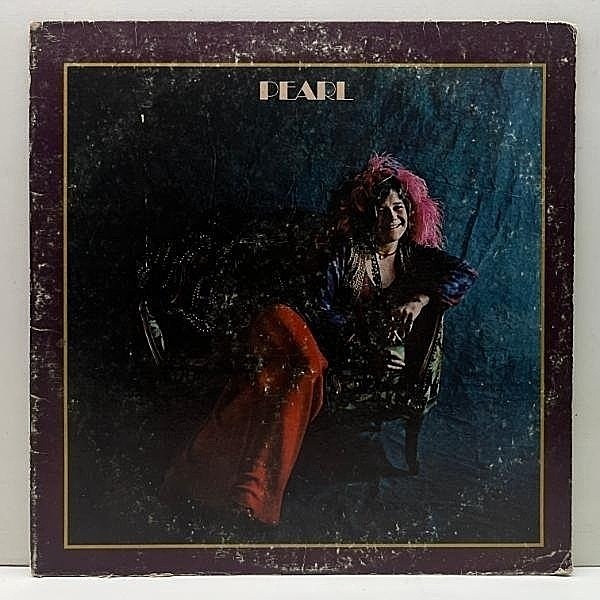 レコードメイン画像：美再生!!【深溝】初版 KC規格 USオリジナル JANIS JOPLIN Pearl ('71 Columbia) ジャニス・ジョプリンの遺作にして最高傑作 Move Over ほか