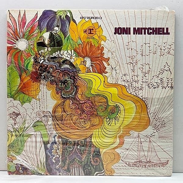 レコードメイン画像：Rare!!【シールド・未使用】US初期プレス JONI MITCHELL Song To A Seagull (Reprise) Self Titled ジョニ・ミッチェル 1st デビュー作