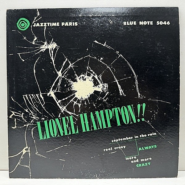 レコードメイン画像：USオリジナル【LEXINGTON 額縁 フラット】10インチ LIONEL HAMPTON Jazztime Paris (Blue Note BLP 5046) Claude Bolling, Clifford Scott