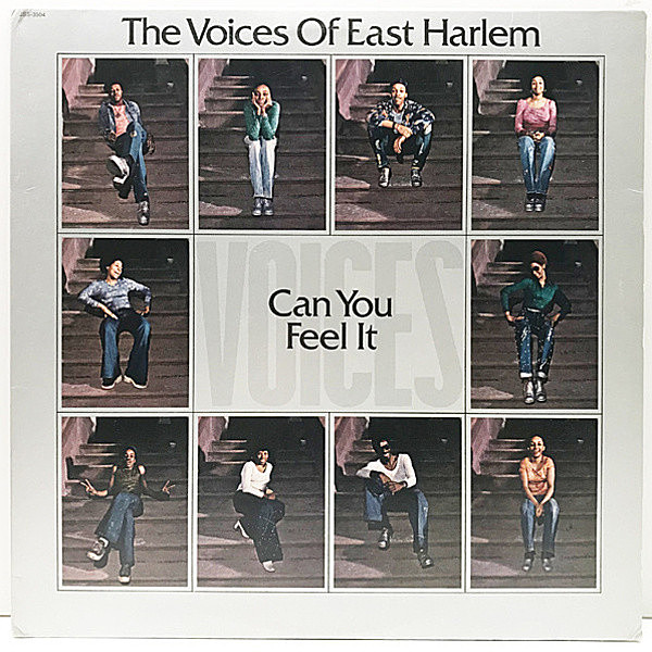 レコードメイン画像：Cut無し!良好品! USオリジナル VOICES OF EAST HARLEM Can You Feel It ('74 Just Sunshine) LEROY HUTSON Prod. 3rd.アルバム rare groove