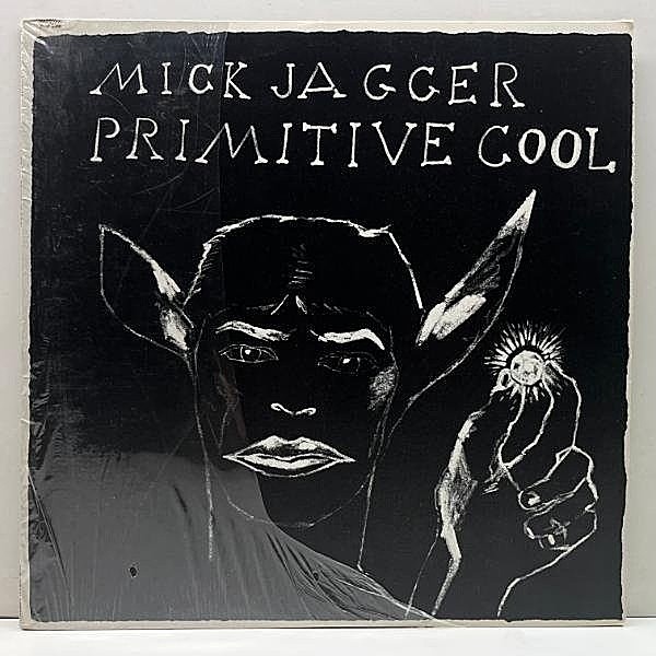 レコードメイン画像：美盤!! JPNオリジナル MICK JAGGER Primitive Cool ('87 CBS・Sony) JEFF BECK 参加 ミック・ジャガー ソロ 2nd.アルバム LP