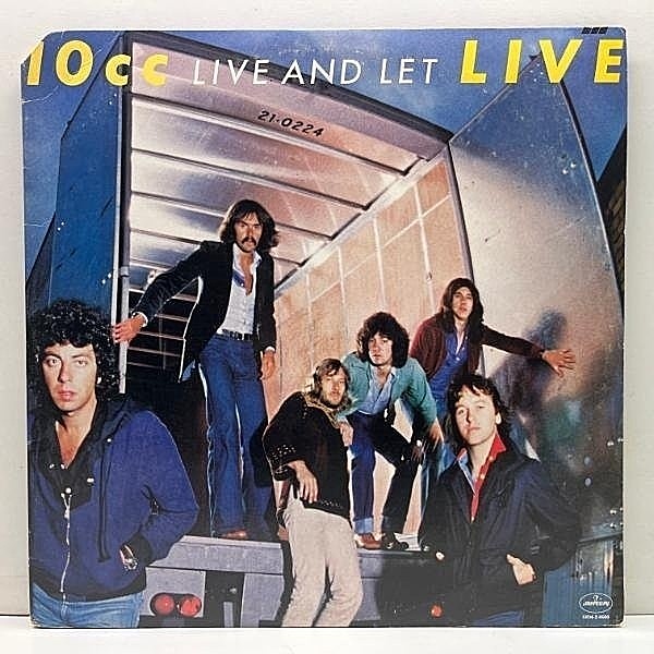 レコードメイン画像：美盤!! 2LP 手書きMELYS刻印 USオリジナル 10CC Live And Let Live ('77 Mercury) 臨場感たっぷりのライブ録音 名曲 I'm Not In Love ほか