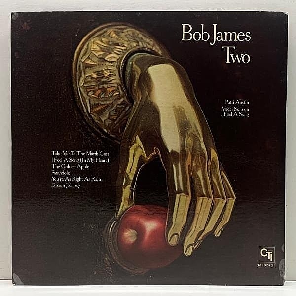 レコードメイン画像：Cut無し!良好! VANGELDER刻印 USオリジナル BOB JAMES Two ('75 CTI) ドラムブレイク DJ PREMIER, ROYKSOPP サンプリング ネタ 宝庫