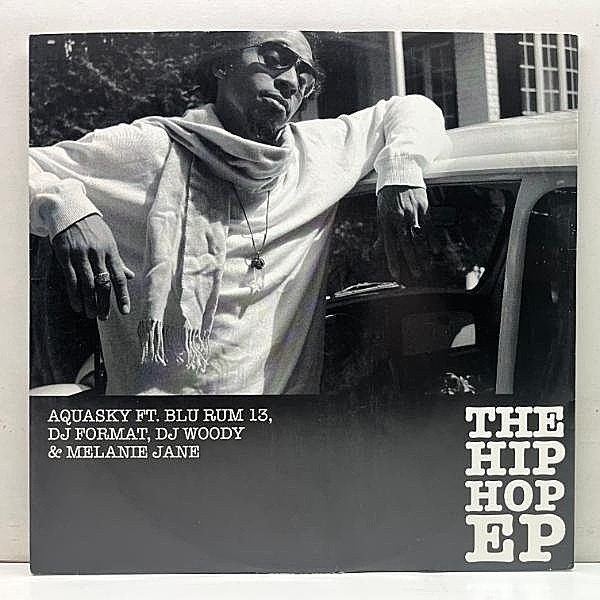 レコードメイン画像：UKプレス 12インチ AQUASKY feat. BLU RUM 13 The Hip Hop EP ('08 SVN 017) アクアスカイ ブルーラム13 ELECTRO HIPHOP