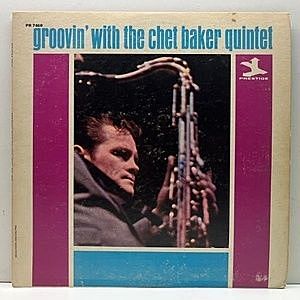 レコード画像：CHET BAKER / Groovin' With The Chet Baker Quintet