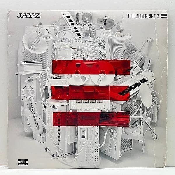 レコードメイン画像：希少 USオリジナル 2枚組 MASTERDISK刻印 JAY-Z The Blueprint 3 ('09 Roc Nation) RIHANNA, KANYE WEST 参加 D.O.A. など収録 LP