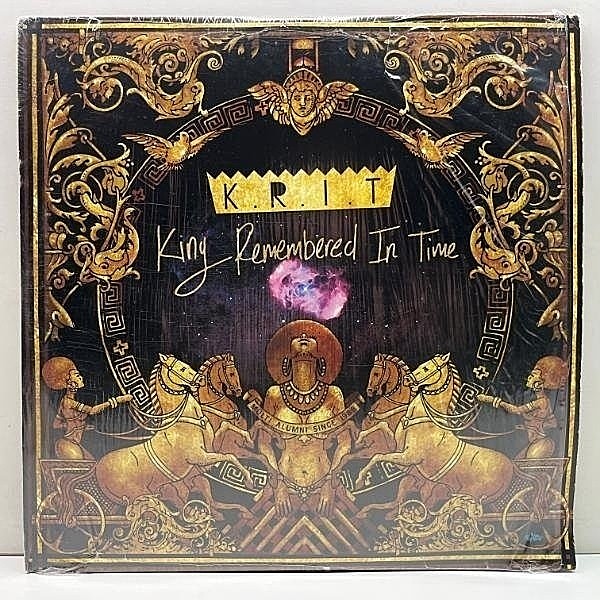 レコードメイン画像：シュリンク良好!! USプレス 2LP ゴールドヴァイナル仕様 BIG K.R.I.T. King Remembered In Time ('15 Green Streets) MIXTAPE 傑作