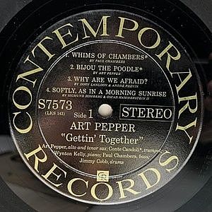 Art Pepper Gettin' Together! (Contemporary Records Acoustic
