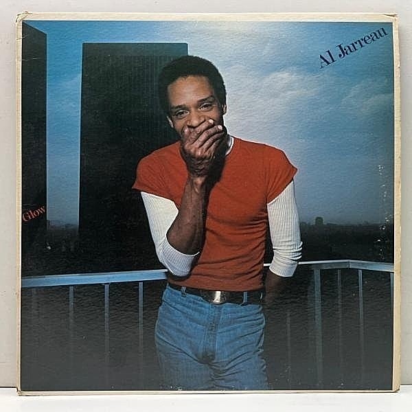 レコードメイン画像：【LEON RUSSEL, JAMES TAYLORカヴァー】初版 MS規格 USオリジナル AL JARREAU Glow ('76 Reprise) 名曲 Rainbow In Your Eyes ほか