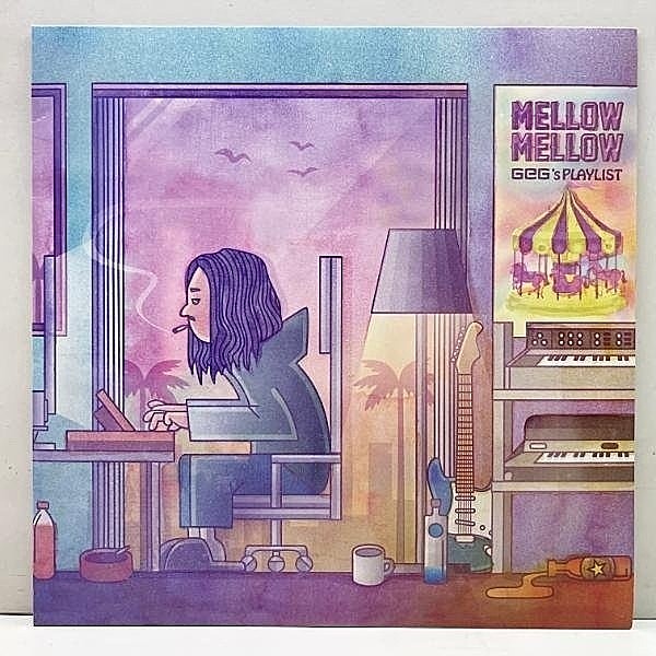 レコードメイン画像：Rare!! 国内 VARIOUS Mellow Mellow -GeG's Playlist- ('19 LEXAL035) GeG オールプロデュース作 メロウHIP-HOP集 変態紳士クラブ LP