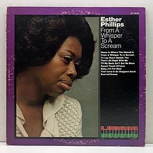 レコード画像：ESTHER PHILLIPS / From A Whisper To A Scream