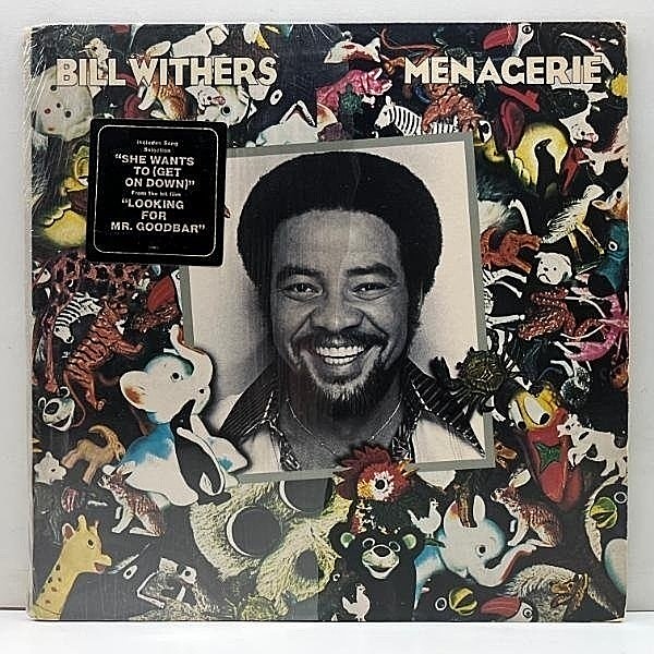 レコードメイン画像：シュリンク付き!! RL刻印 USオリジナル BILL WITHERS Menagerie ('77 Columbia) 名曲 Lovely Day ビル・ウィザース 夢の世界 米 初回プレス