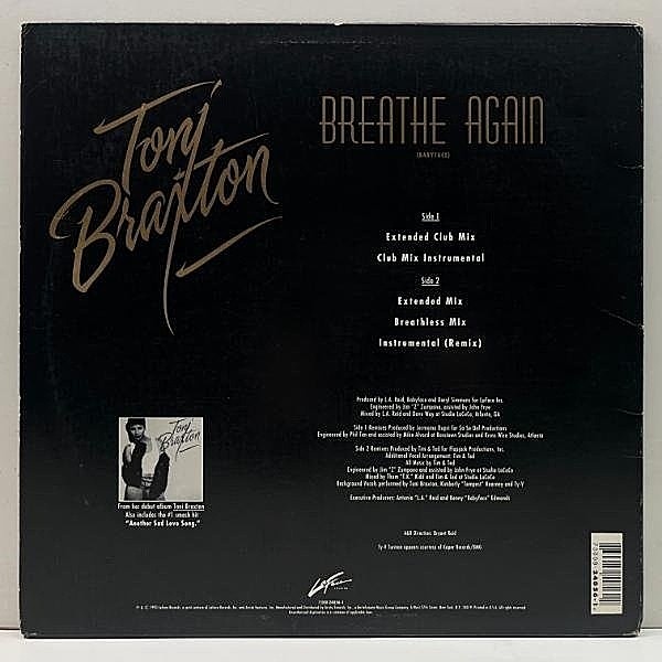 TONI BRAXTON / Breathe Again (LP) / LaFace | WAXPEND RECORDS