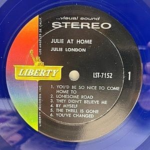 稀少プロモUSオリジナルナンバーJulie Londonジュリーロンドンレコード ☆超希少ミスプリントラベル！【USオリジナル/MONO】ジュリー