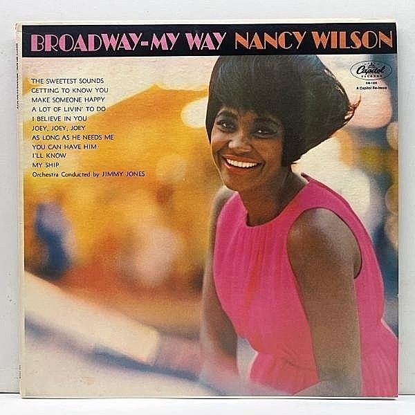 レコードメイン画像：良好!! USプレス NANCY WILSON Broadway - My Way (Capitol) ナンシー・ウィルソン 人気盤 arr. Jimmy Jones