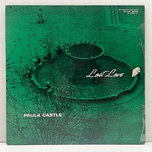レコードメイン画像：レアな良好品!! 10インチ USオリジナル PAULA CASTLE Lost Love (Bethlehem BCP 1036) 幻のシンガー、ポーラ・キャッスル唯一のアルバム