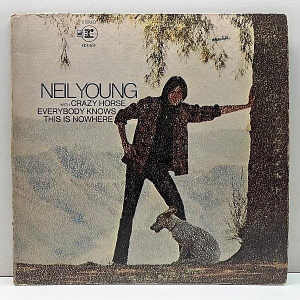 レコードメイン画像：USオリジナル 初版 w7 2色ラベ NEIL YOUNG CRAZY HORSE Everybody Knows This Is Nowhere ('69 Reprise) 米 2Tone 初回プレス LP