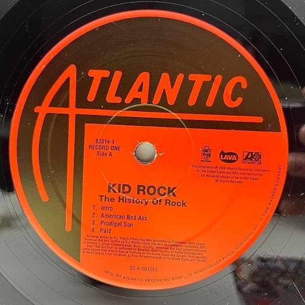 KID ROCK / The History Of Rock (LP) / Lava | WAXPEND RECORDS