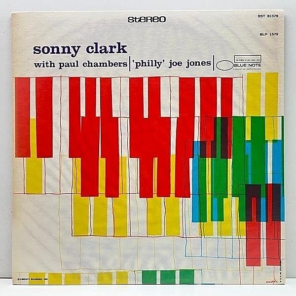 レコードメイン画像：美盤!! US初期プレス SONNY CLARK TRIO (Blue Note BST 81579) 米 UA青白ラベ w/ Paul Chambers, Philly Joe Jones