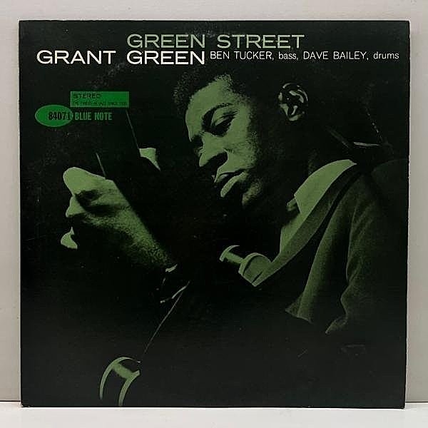 レコードメイン画像：良好!! Kingプレス GRANT GREEN Green Street (Blue Note BST 84071／GXK 8114) グラント・グリーン／グリーン・ストリート