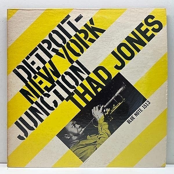 レコードメイン画像：美盤!! MONO US 初期プレス THAD JONES Detroit - New York Junction (Blue Note BLP 1513) 米モノラル w/ Kenny Burrell, Tommy Flanagan