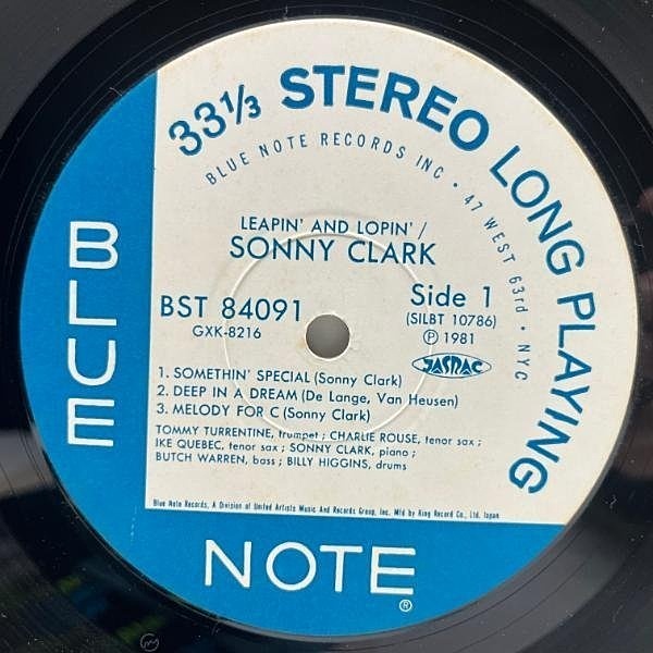 Sonny Clark LPレコード 3枚セット　他2枚　計5枚 SONNY CLARK / Leapin' And Lopin' (LP) / Blue Note | WAXPEND