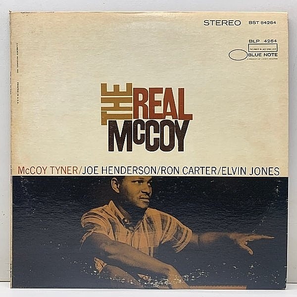 レコードメイン画像：Cut無し!良好! UAリム 米プレス McCOY TYNER The Real McCoy (Blue Note BST 84275) US Early 70s 音符ラベ w/ Joe Henderson, Ron Carter