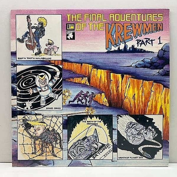 レコードメイン画像：美盤!! UKオリジナル THE KREWMEN The Final Adventures Of The Krewmen Part 1 ('91 Lost Moment) 英国サイコビリー傑作 クルーメン
