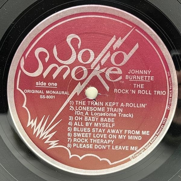 JOHNNY BURNETTE and THE ROCK 'N ROLL TRIO / Tear It Up (LP