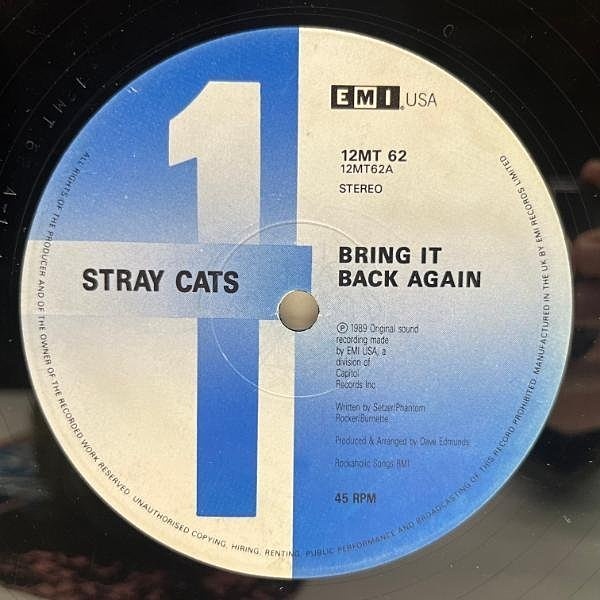 Stray Cats – Bring It Back Again – Vinyl (12