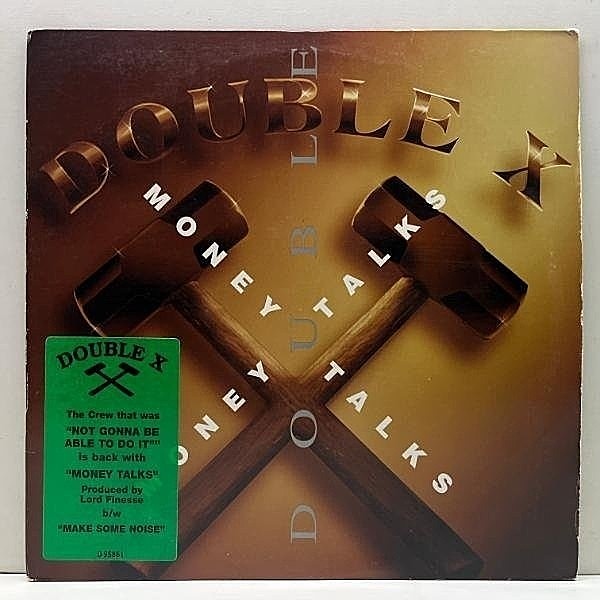 レコードメイン画像：USオリジナル 12インチ SRC刻印 DOUBLE X Money Talks / Make Some Noise ('95 Big Beat) ニュースクールCLASSICのパーティーチューン