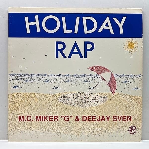 レコードメイン画像：【MADONNAモロ使いのパーティーチューン】良好!! USオリジ M.C. MIKER G & DEEJAY SVEN Holiday Rap ('86 JDC) ディスコラップ OLD SCHOOL