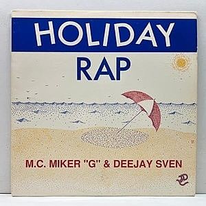 レコード画像：M.C. MIKER G & DEEJAY SVEN / Holiday Rap
