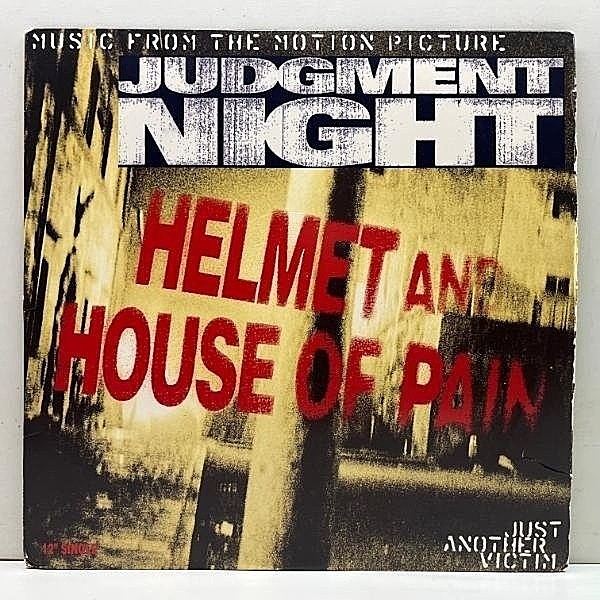 レコードメイン画像：良好!! 12インチ MASTERDISK刻印 USオリジナル HELMET and HOUSE OF PAIN Just Another Victim ('93 Epic) Judgment Night カット