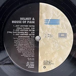 HELMET / HOUSE OF PAIN / Just Another Victim (12) / Epic