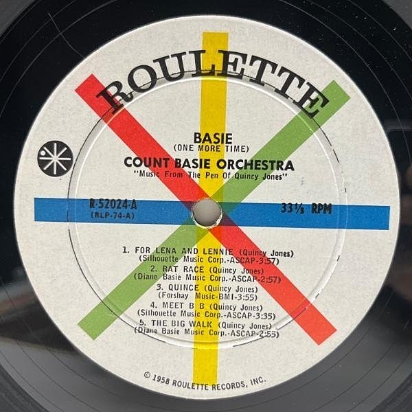 COUNT BASIE one more time LPレコード COUNT BASIE BASIE ONE MORE TIME WUINCY JONES VINYL LP VG | eBay