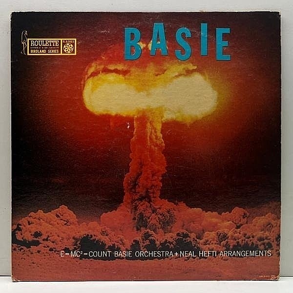 レコードメイン画像：美再生!! USオリジナル MONO 初版マルチバー 深溝 COUNT BASIE Atomic Basie ('58 Roulette) アトミック・ベイシー 黄金時代を代表する名盤