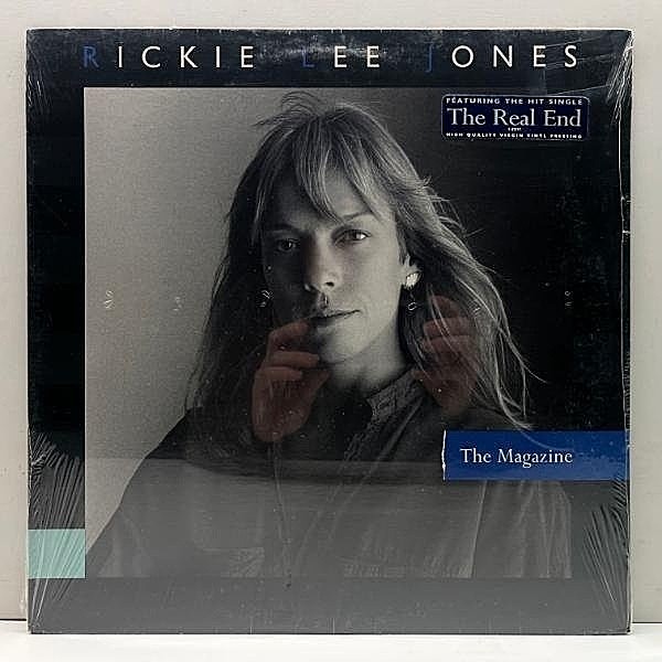 レコードメイン画像：Rare!!【シールド未開封】Cut無し 極美品 USオリジナル RICKIE LEE JONES The Magazine ('84 Warner) リッキー・リー・ジョーンズ Sealed