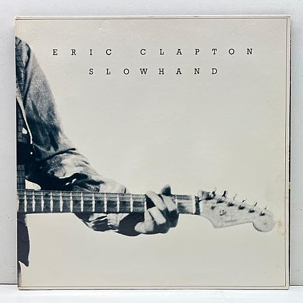 レコードメイン画像：Cut無し!! プロモ同様NYリム TML刻印 USオリジナル ERIC CLAPTON Slowhand (RSO) Wonderful Tonight エリック・クラプトン／スローハンド